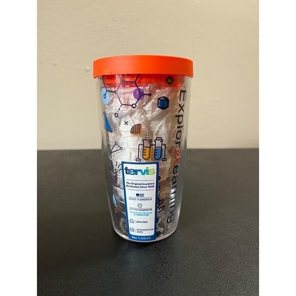 Tervis 16oz Tumbler Cup Explore eLearning Science Chemistry Symbols Teacher - Picture 3 of 12